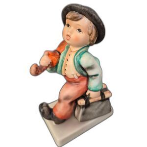 Vintage Goebel Hummel Merry Wanderer Figurine #11 2/0 TMK W Germany Porcelain